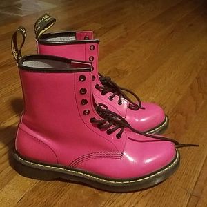 Hot Pink Dr Martens size 10